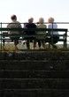 old friends on arnside pier