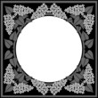 lilac frame/border square lilac frame/border square