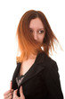 red-haired girl