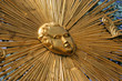 gold face of the sun