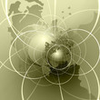 internet globe