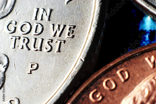 Photo: trust in god trust in god
