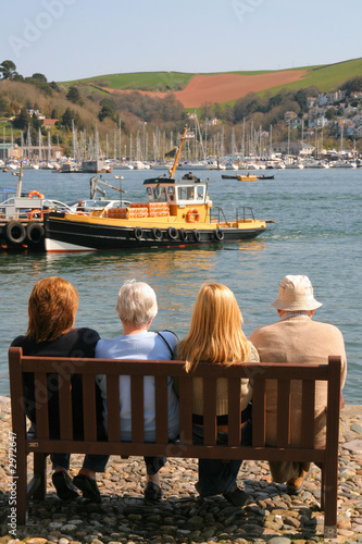 watching the boats watching the boats
