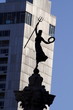 statue, la femme en diable statue, la femme en diable