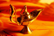 golden magic lamp