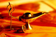 golden magic lamp