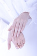 young woman's hands