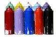 cans of spray paint