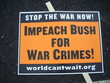 Discard sign, March on the Penagon