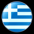 greece flag button