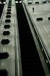 train station escalator