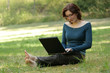 woman and notebook
