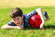 boy with soccer ball