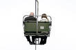 double-chair-lift with a pair