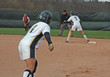 softball ready to run