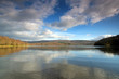 sky reflexion in water