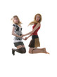 jumping pretty young girls