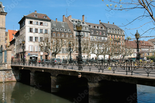 colorful buildings in strasbourg, france