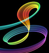 Multicolored abstraction