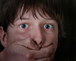 scared boy