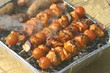 chicken with tomato, pepper and onion cooking on a