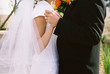 outdoor wedding couple dancing