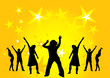 dancing at a party dancing at a party