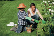 famille jardin 2