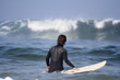 surfer in the sea