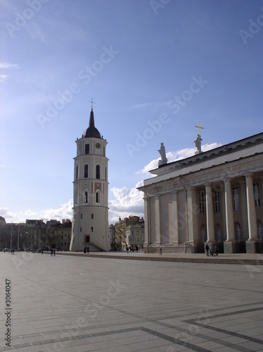vilnius - the cathedral square vilnius - the cathedral square
