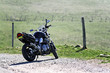 ballade moto verte paysage de montagne détente