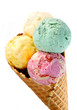  waffle basket with ice-cream