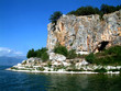 golem grad,island in lake prespa golem grad,island in lake prespa