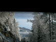 alpine road from the car