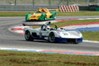 racing cars at the track