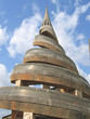 african urban modern architecture with spiral, cameroon, africa