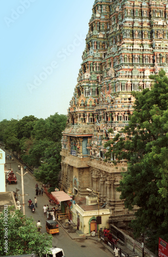 inde - maduraï - temple du lotus d'or inde - maduraï - temple du lotus d'or