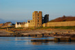 thurso castle sunset