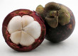 mangosteen sliced open