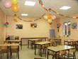 salle décorée
