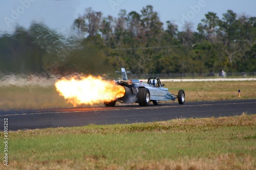 Photo: jet engine dragster (photo 1) jet engine dragster (photo 1)
