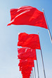 red flags, yellow stars