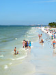 beach crowd