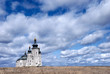 church / cathedral under dramatic sky