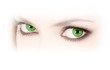 green eyes