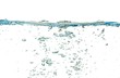 water isolated on white background