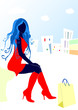 sitting girl sitting girl