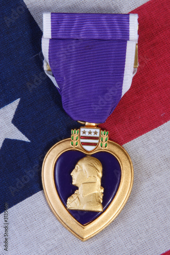 Photo: american purple heart medal vertical image american purple heart medal vertical image