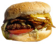 hamburger with the lot