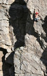 extreme rock climber